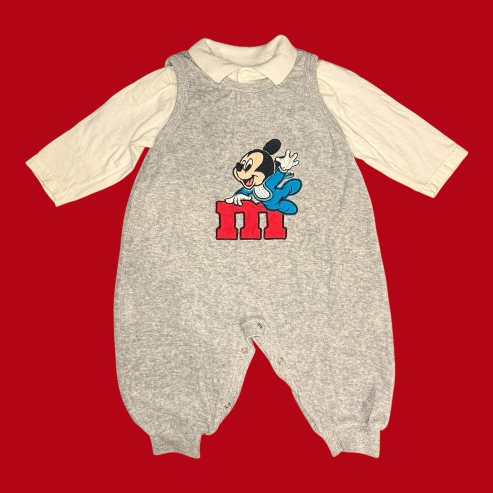 Vintage Mickey Mouse Romper
